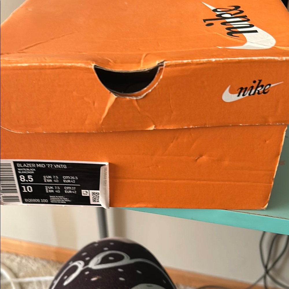 Nike Blazer Mid '77 Vintage in Orange Box